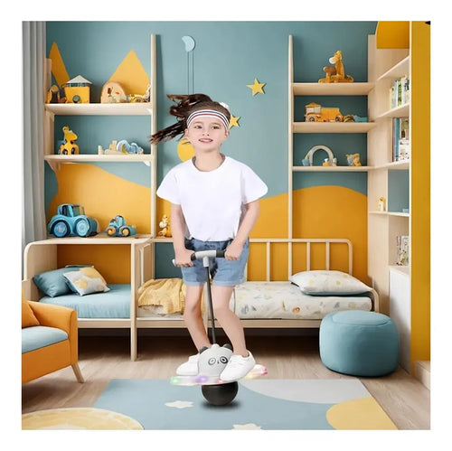 Pogo Ball Pelota Saltarina Con Luces Led Y Agarre Para Niños Y Niñas