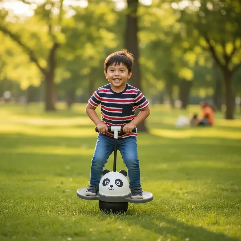 Pogo Ball Pelota Saltarina Con Luces Led Y Agarre Para Niños Y Niñas