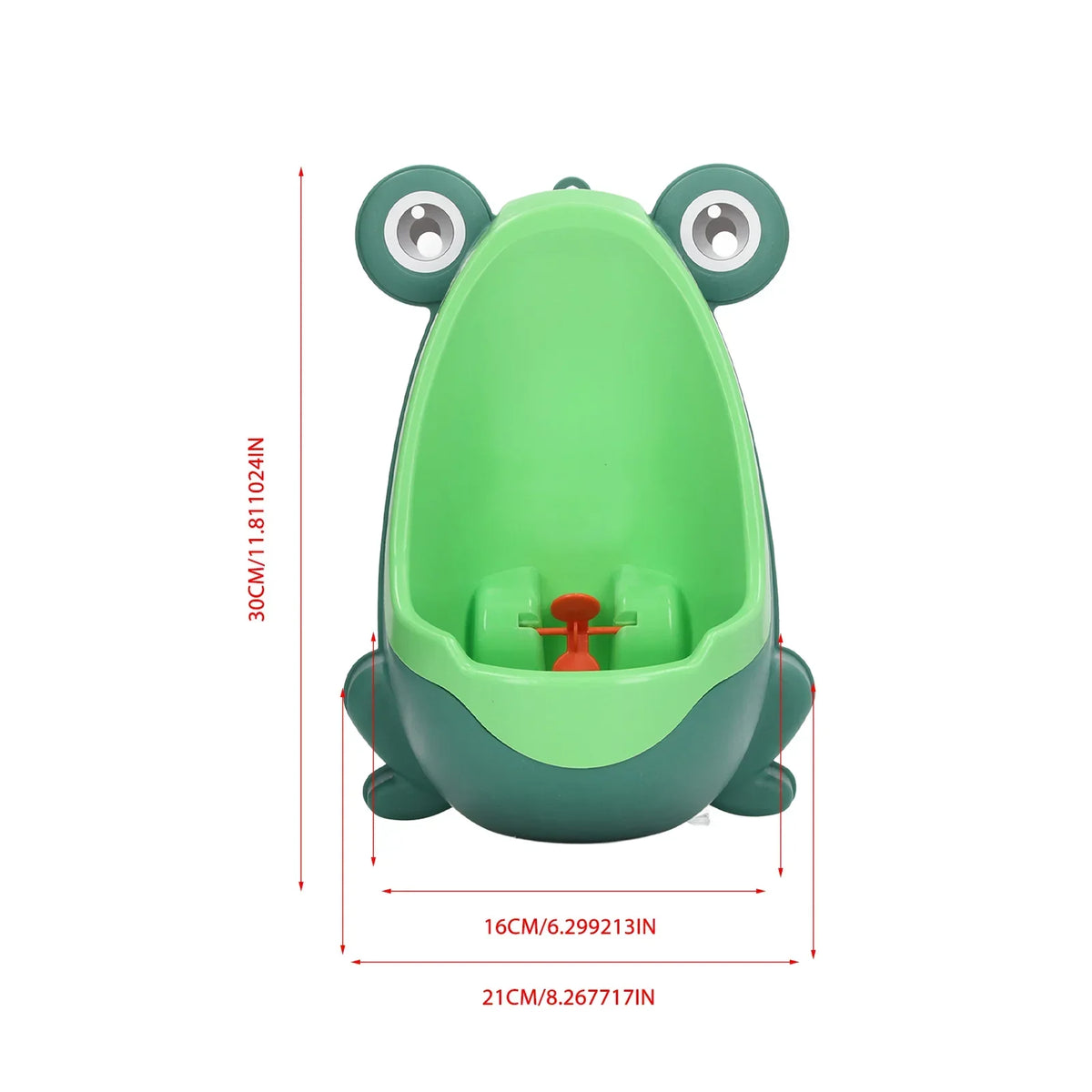 Urinario Infantil de Pared con Forma de Rana para Niños