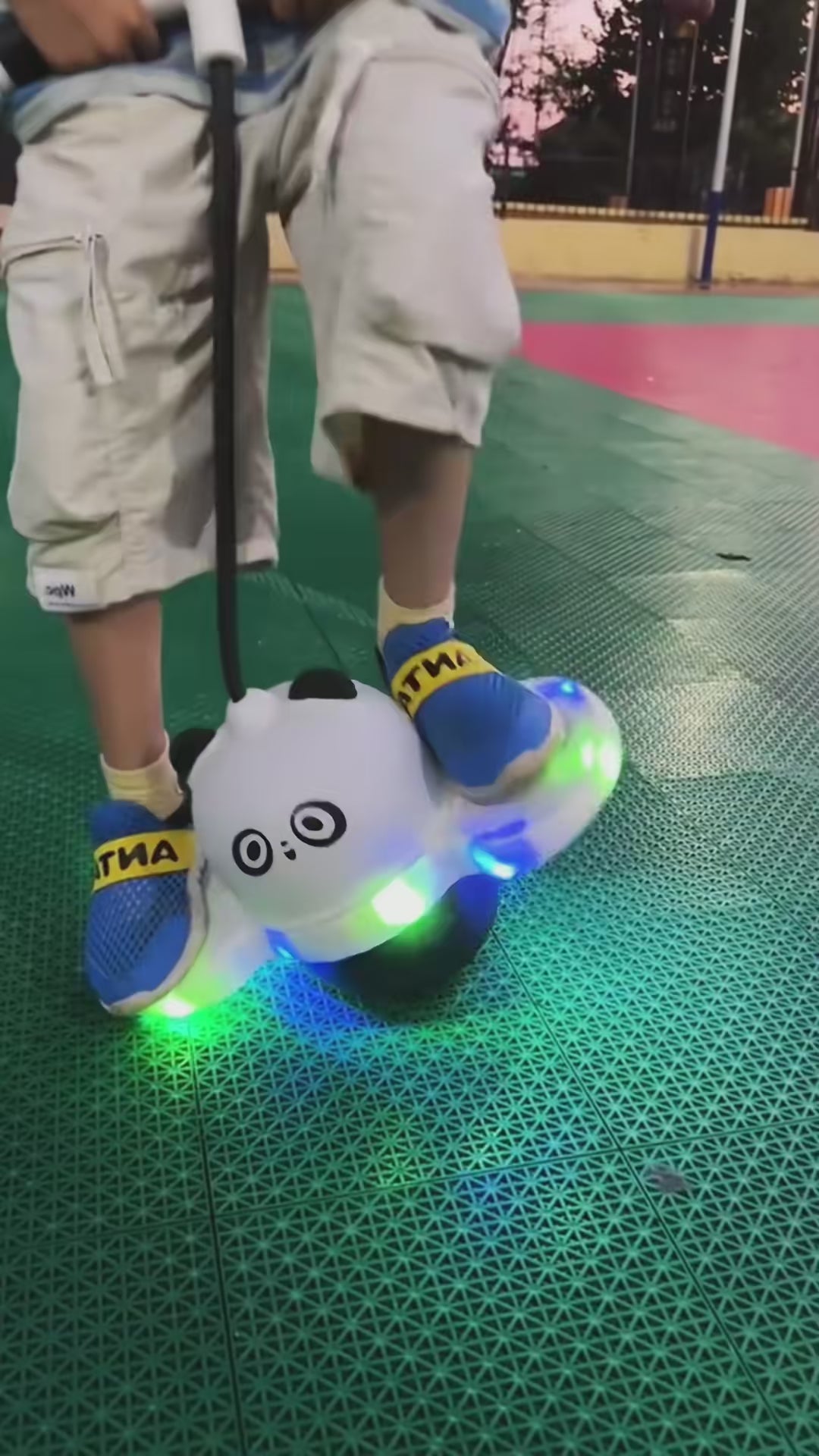 Pogo Ball Pelota Saltarina Con Luces Led Y Agarre Para Niños Y Niñas