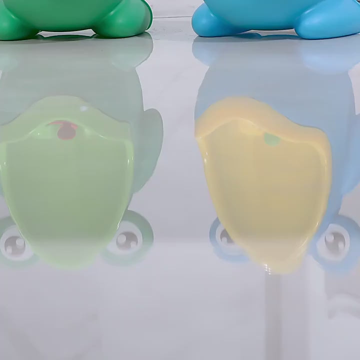 Urinario Infantil de Pared con Forma de Rana para Niños